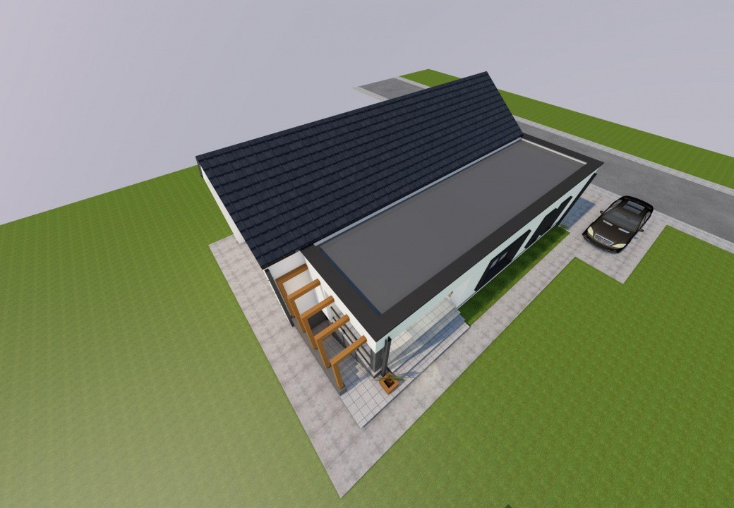 Casă individuală la cheie, 120 mp utili, teren 375 mp,Cartier Cetate, Alba Iulia