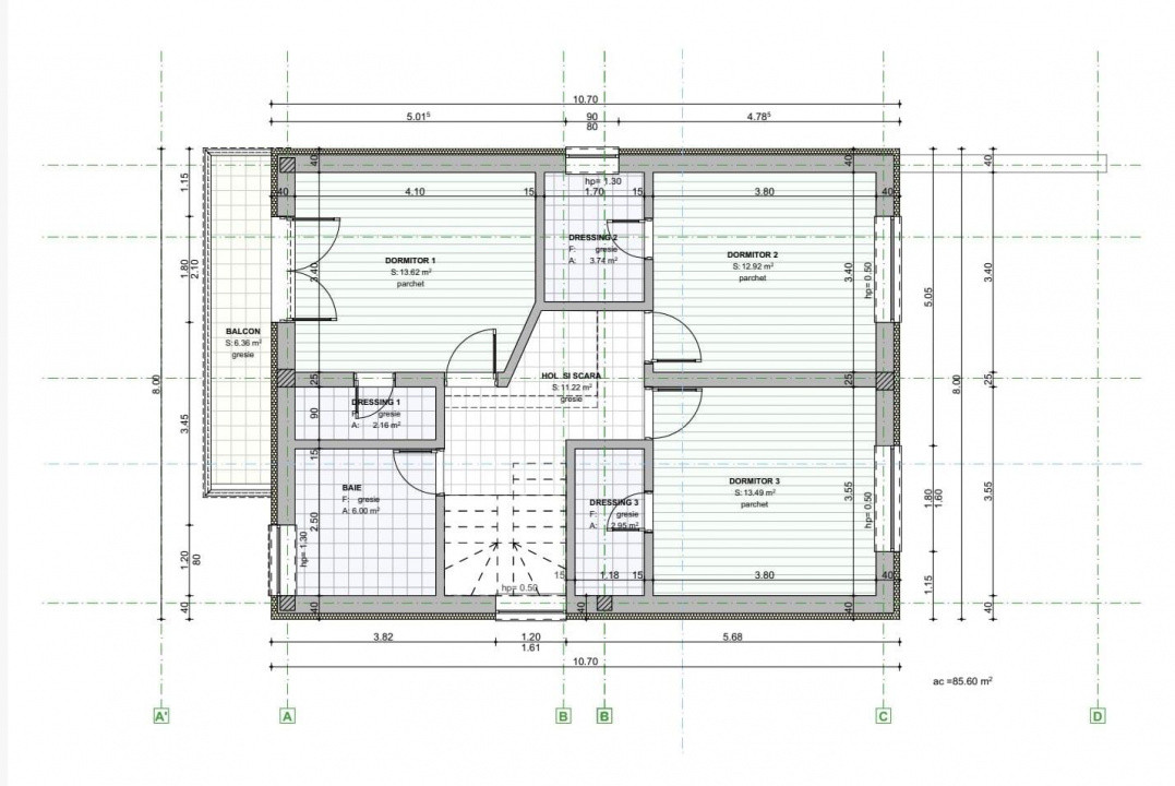 Casă 4 camere, Zona Dealul Furcilor