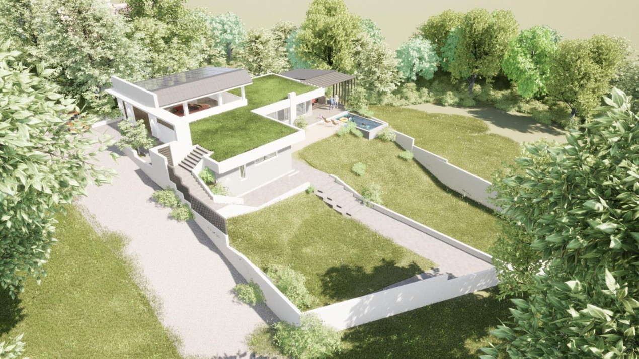 Teren intravilan de vânzare – 1.000 mp, zonă exclusivistă, priveliște superbă.