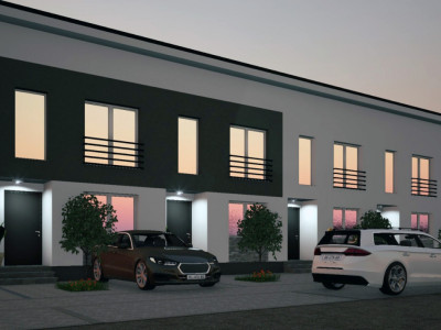 Casa înșiruita cu 3 camere, 110 mp utili, zona Ampoi 3