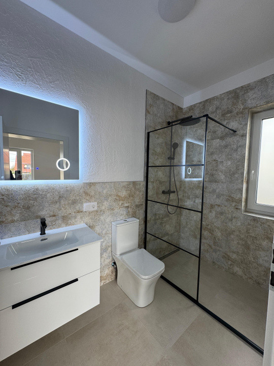 Casă Premium Parter | Stil Mediteranean | 3 Dormitoare | Curte Amenajată