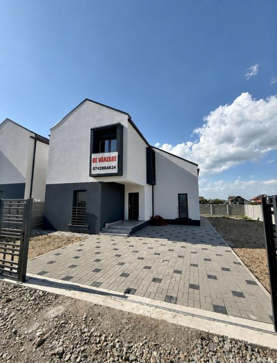 Casă individuală nouă – 120 mp utili | 370 mp teren