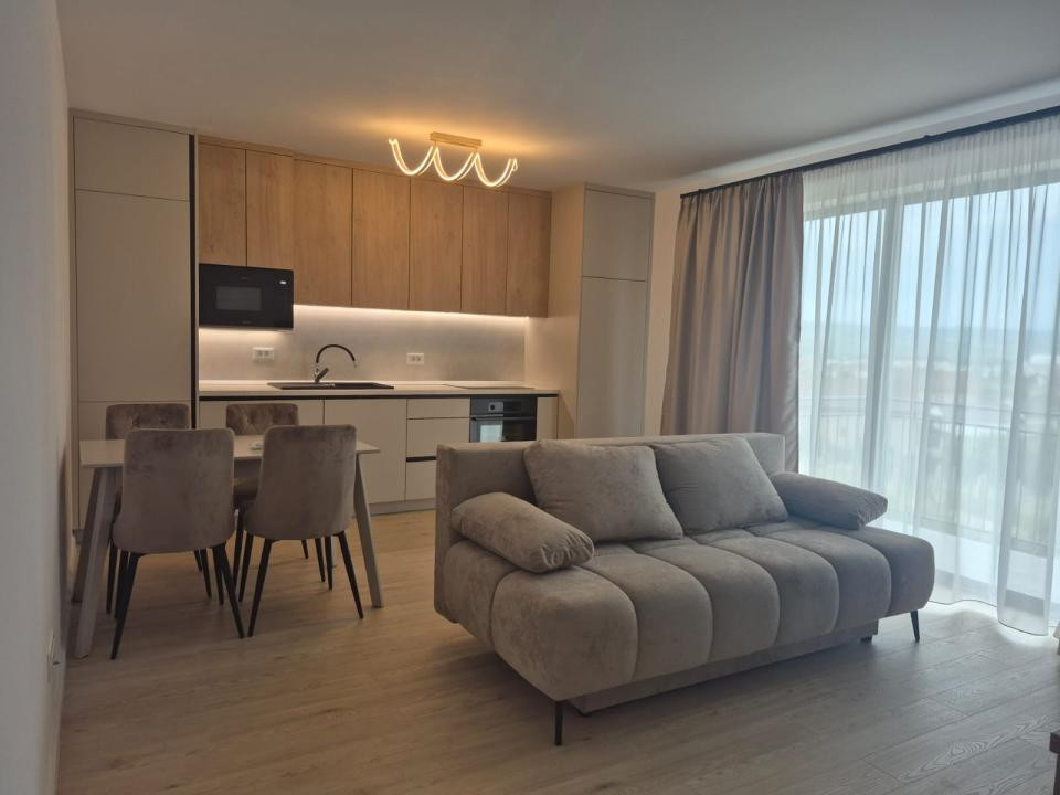 Închiriere apartament 2 camere, 50 mp, mobilat și utilat, Cetate, bloc nou.
