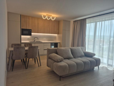 Închiriere apartament 2 camere, 50 mp, mobilat și utilat, Cetate, bloc nou.