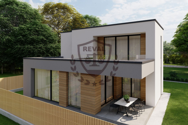 Recomandare imagine: Teren intravilan in suprafata de 440 mp., situat in Dealul Furcilor, cu proiect de casa.